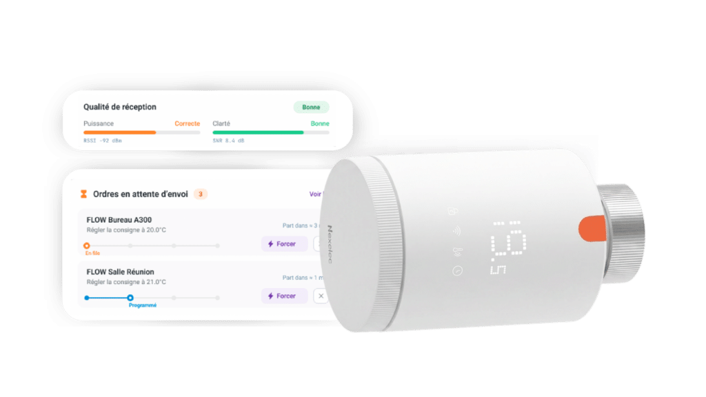 FLOW tête thermostatique