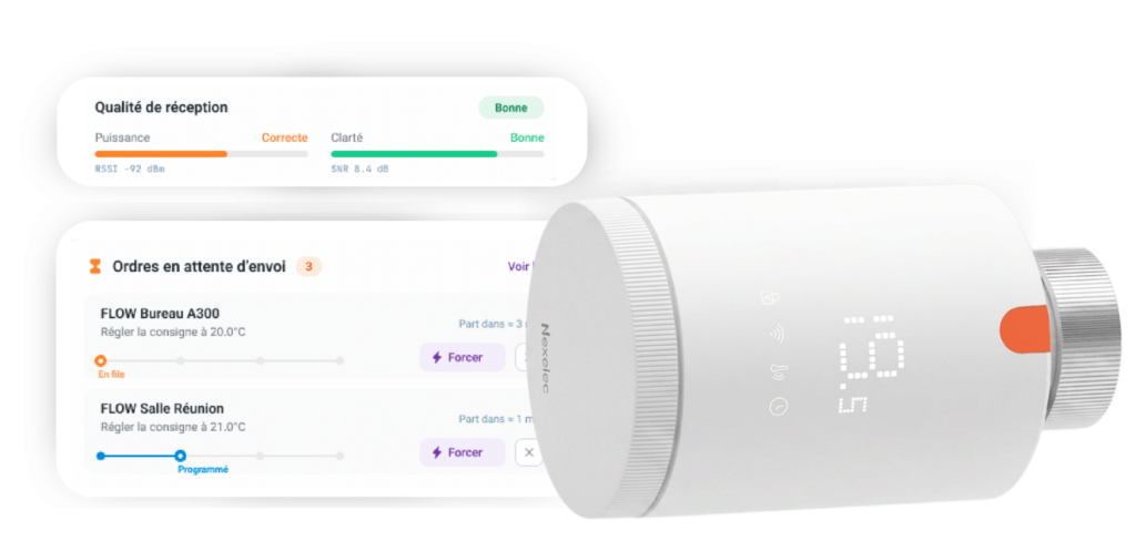 FLOW tête thermostatique