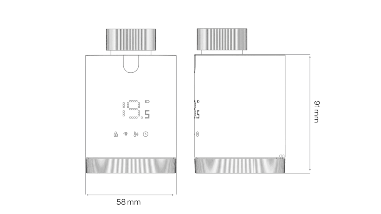FLOW tête thermostatique