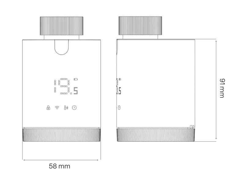 FLOW tête thermostatique