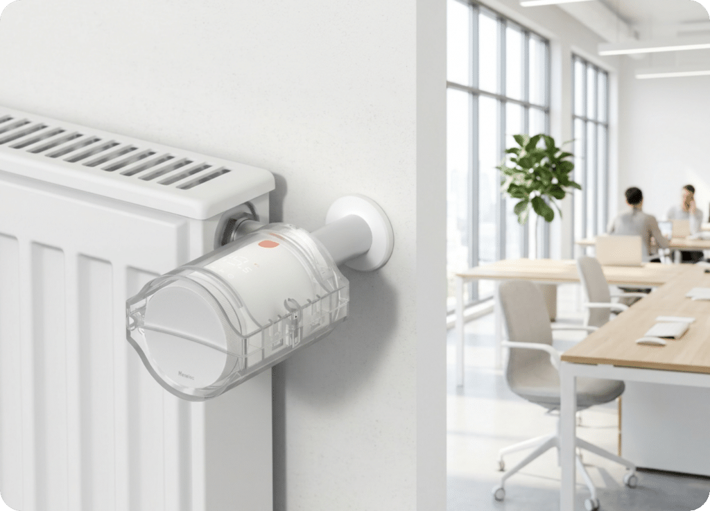 Surcoque de protection pour têtes thermostatiques FLOW