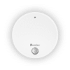White VISTA WAVE LoRaWAN CO2 sensor, front view with PIR presence detector